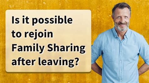 Can I rejoin Family Sharing if I leave?