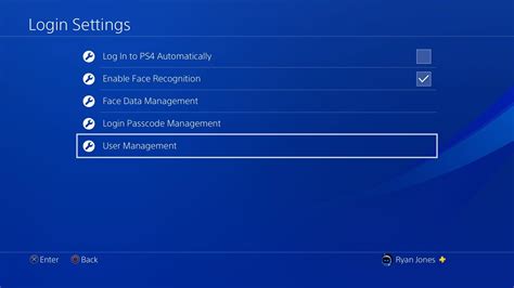 Can I remotely remove account from PS4?