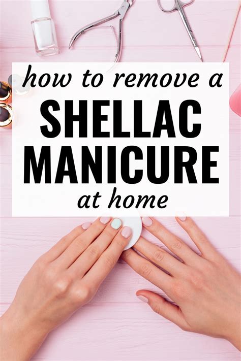 Can I remove shellac at home?