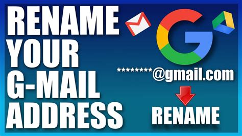 Can I rename my Gmail address without creating a new account?