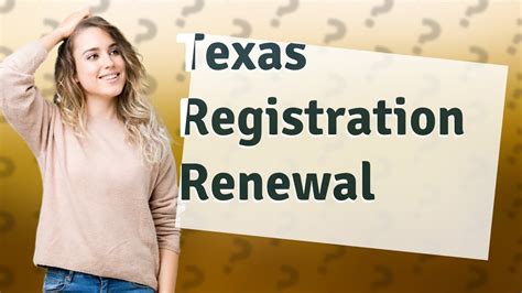 Can I renew my registration anywhere in Texas?