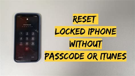 Can I reset an iPhone locked to owner?