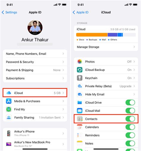 Can I restore just my Contacts from iCloud?