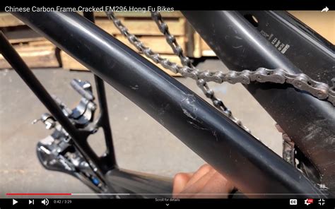 Can I ride a cracked frame?