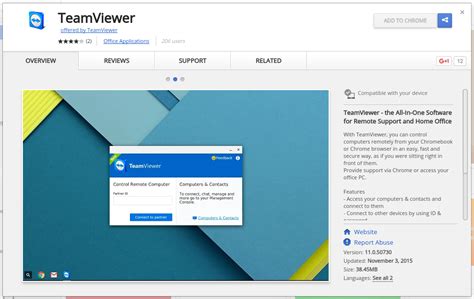 Can I run TeamViewer on a Chromebook?