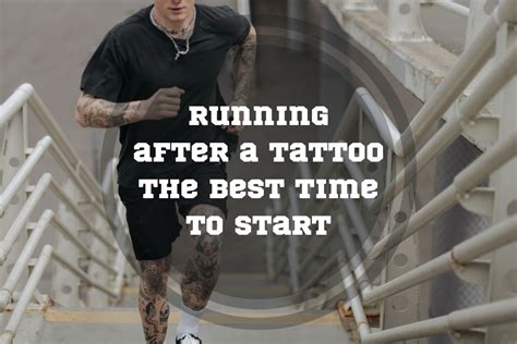Can I run after tattoo?