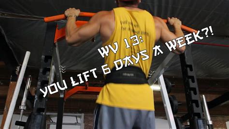 Can I run and lift 6 days a week?