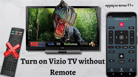Can I run my Vizio TV without a remote?