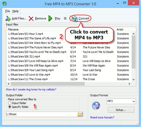 Can I save an MP4 as an MP3 file?