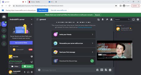 Can I screen share Netflix on discord?