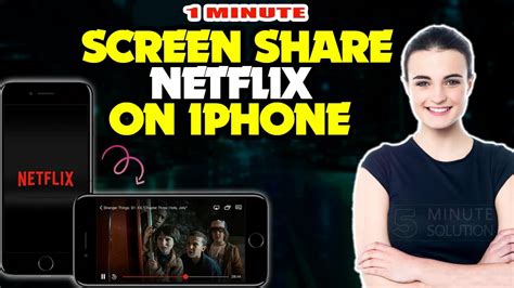 Can I screen share Netflix on iPhone?