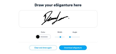 Can I scribble my signature?