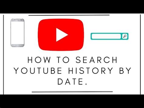 Can I search YouTube history by date?