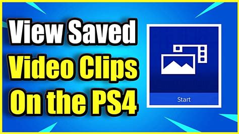 Can I see my clips on PS4 app?