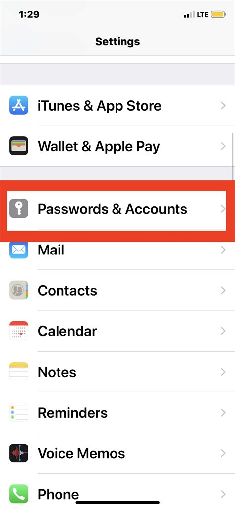 Can I see my email password on iPhone?