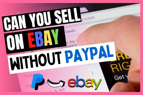 Can I sell on eBay without PayPal?