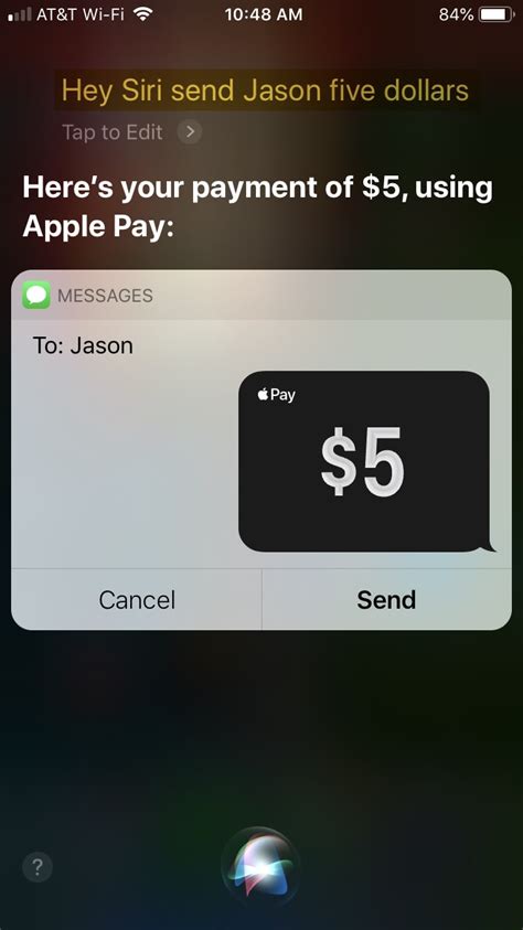 Can I send someone money using Apple cash?