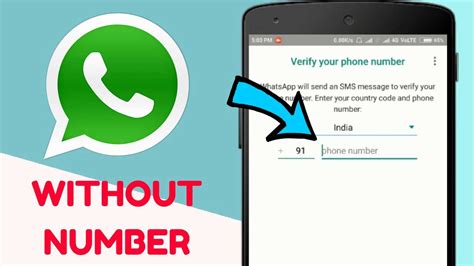 Can I set up WhatsApp without a phone number?