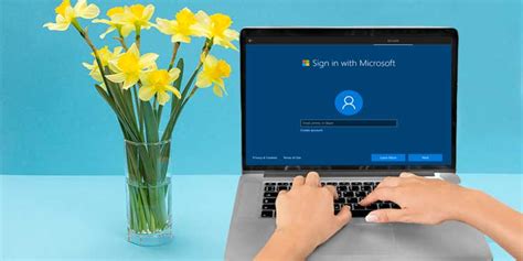 Can I set up a laptop without a Microsoft account?