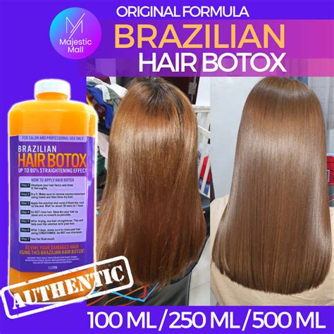 Can I shampoo my hair after Brazilian botox?