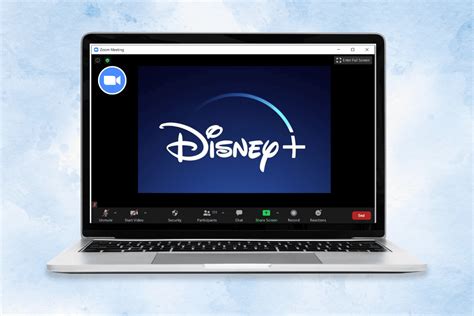 Can I share Disney plus on Zoom?