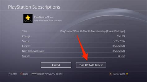 Can I share my PS4 subscription?