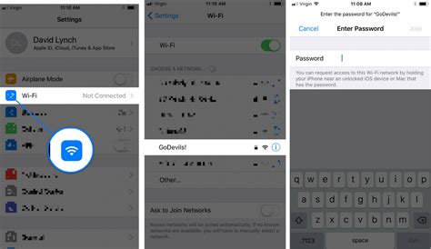 Can I share my iPhone Wi-Fi password with my PC?