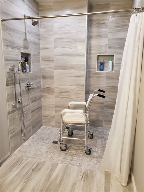 Can I shower in my wheelchair?