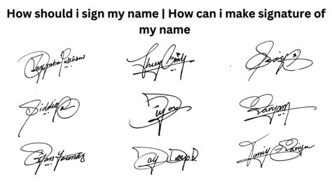 Can I sign with just my name?