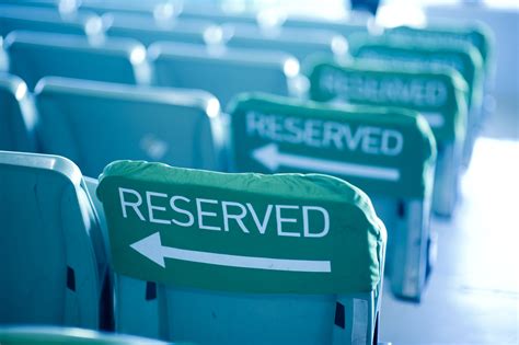 Can I sit in a reserved seat?