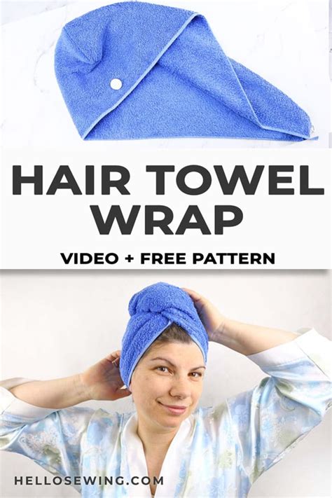Can I sleep with my hair wrapped in a towel?