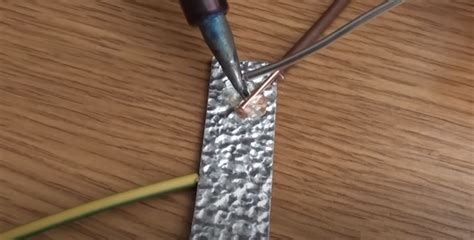 Can I solder to aluminum tape?
