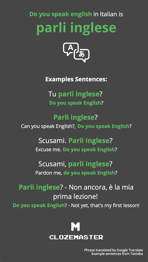Can I speak English in Italy?