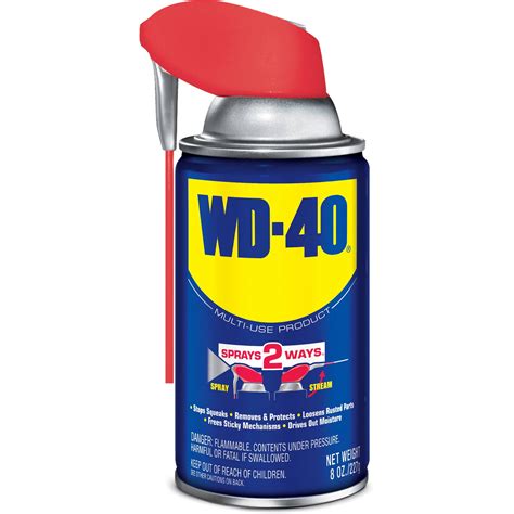 Can I spray my engine with WD-40?