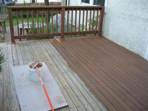 Can I stain a deck in the winter?