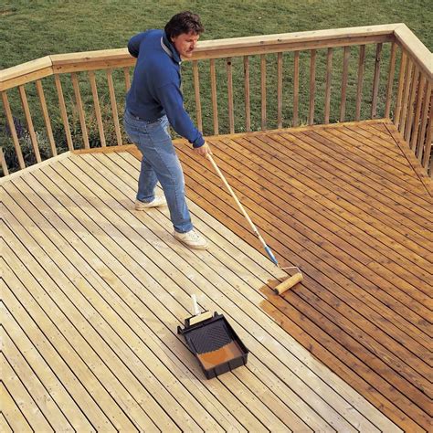 Can I stain my deck in hot weather?