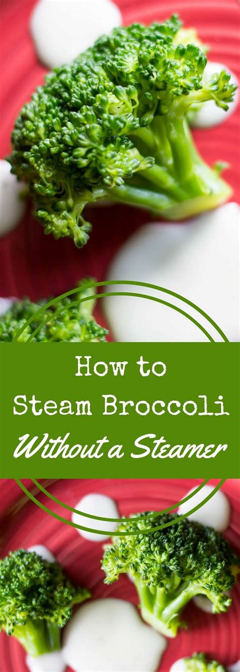Can I steam broccoli without a basket?