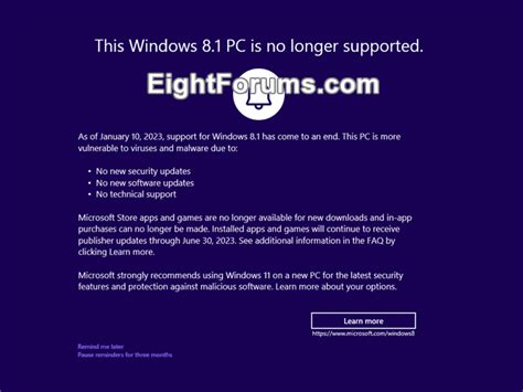 Can I still use Windows 8.1 after January 2023?