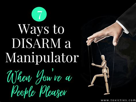 Can I stop being a manipulator?
