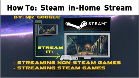 Can I stream on steam?