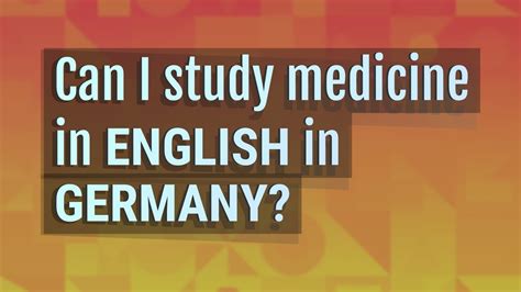 Can I study law in English in Germany?