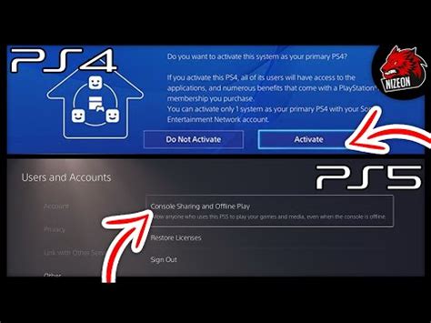 Can I switch primary PS4 back and forth?