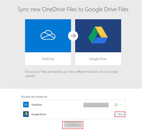 Can I sync OneDrive to Google Drive?