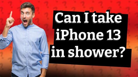 Can I take iPhone 11 in shower?