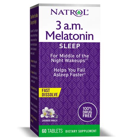 Can I take melatonin at 3am?