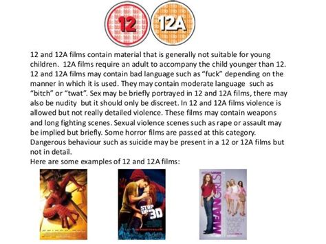 Can I take my child to a 12A film?