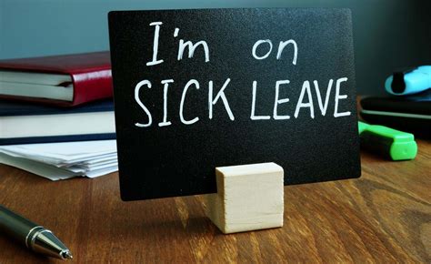 Can I take sick leave?