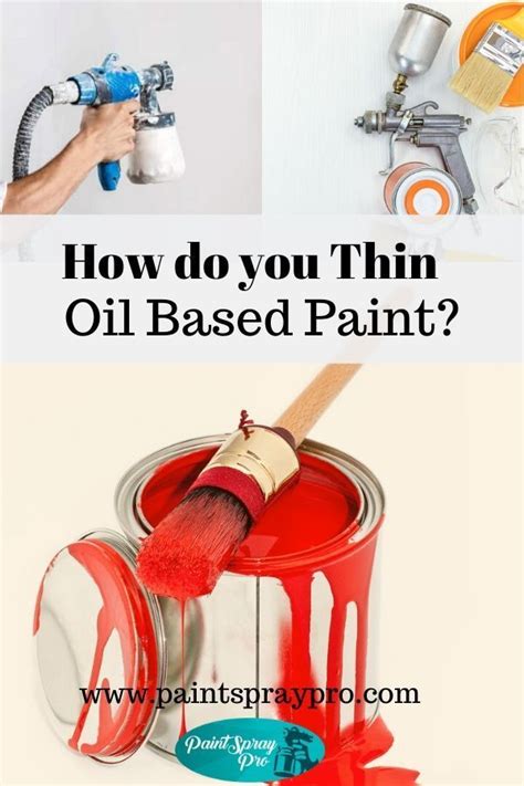 Can I thin oil paint?