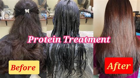 Can I tie my hair after protein treatment?