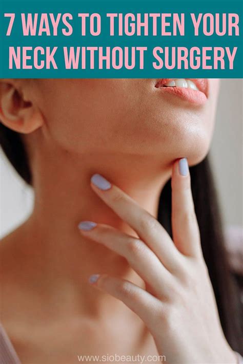 Can I tighten my neck without surgery?